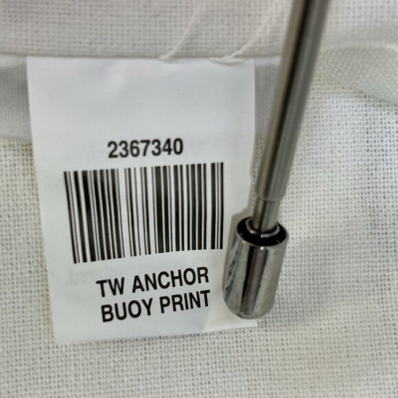 Nautical Linen Napkins Set of 3 Cotton 18x28" Summer House - Picture 6 of 6